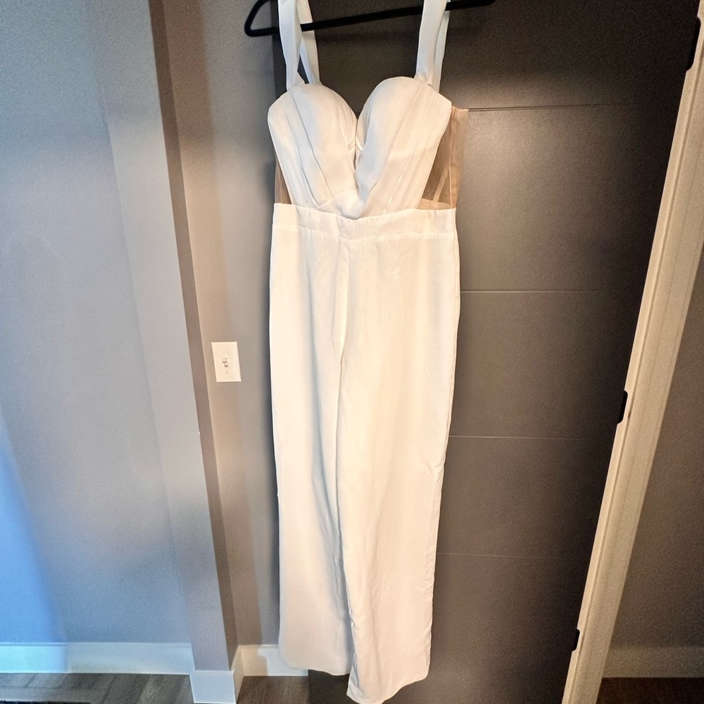 White jumpsuit - size L